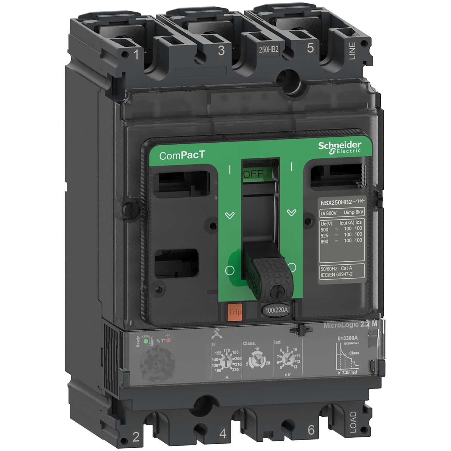 Schneider Electric C10H32M025 Leistungsschalter 1 St.