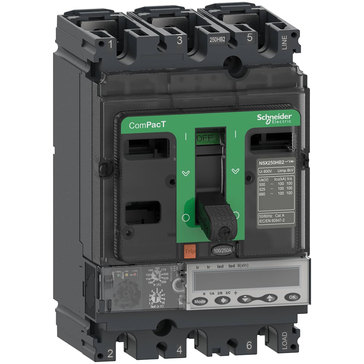 Schneider Electric C10R35E100 Leistungsschalter 1St.