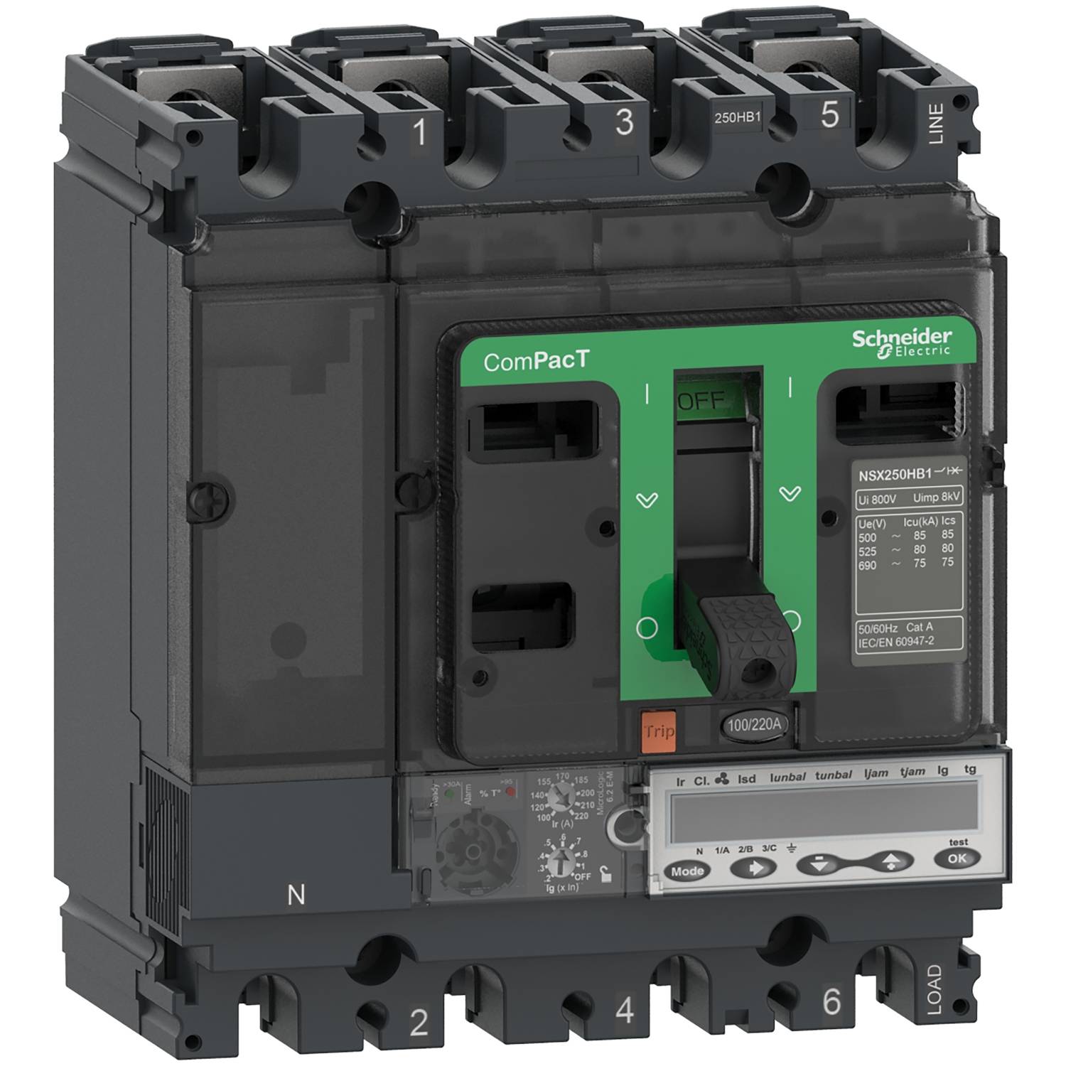 Schneider Electric C10W36M025 Leistungsschalter 1 St.