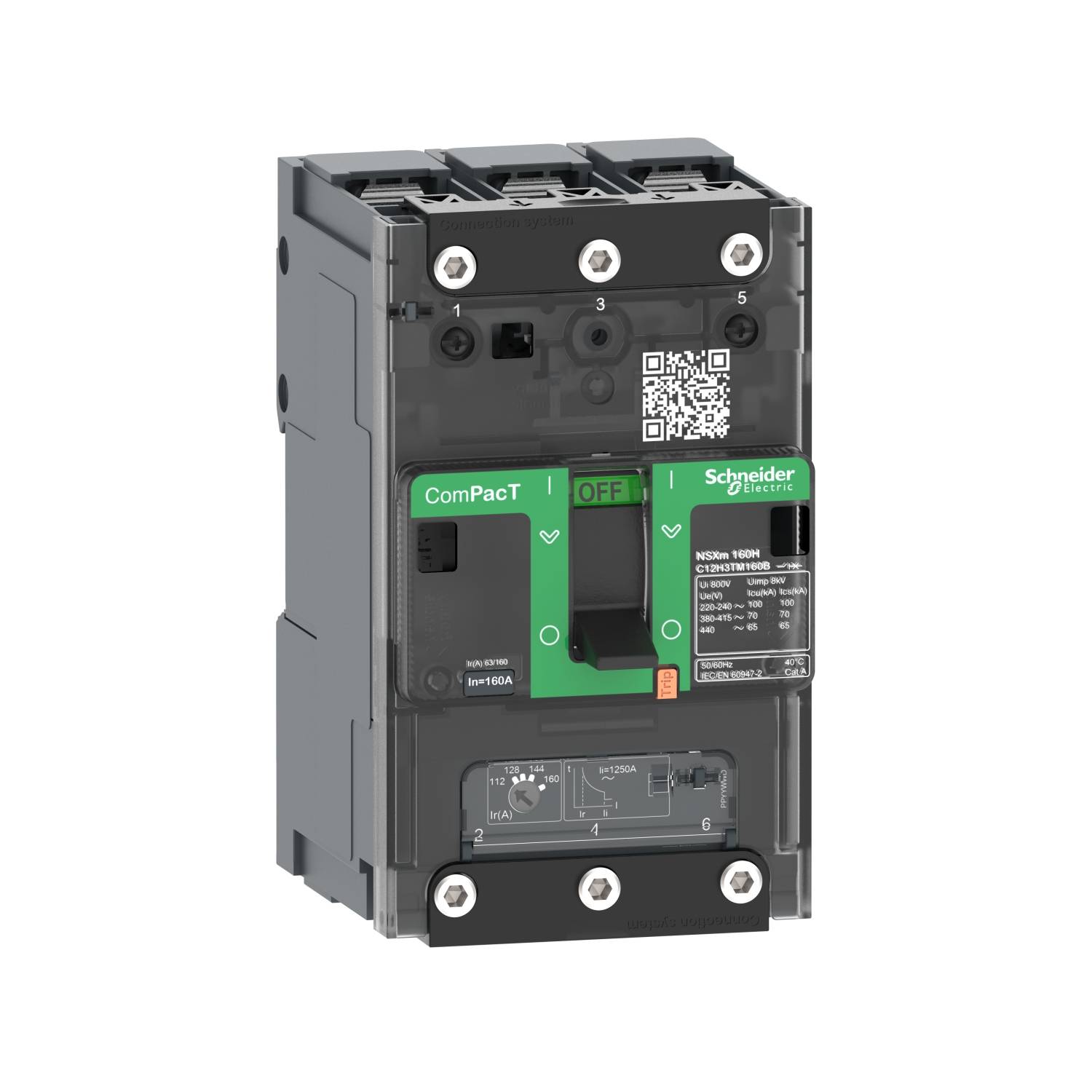 Schneider Electric C12H3TM160B Leistungsschalter 1St.