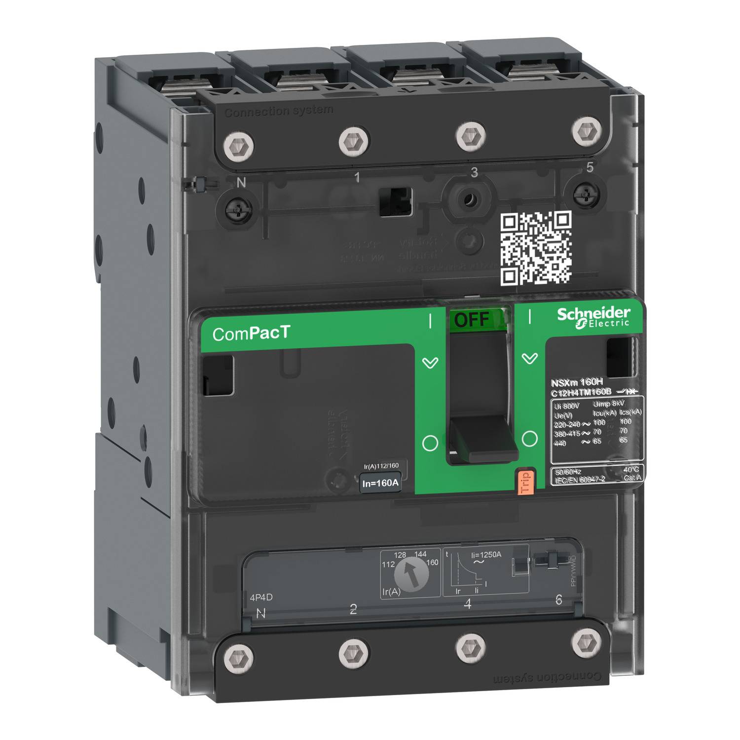Schneider Electric C12N4TM125B Leistungsschalter 1St.