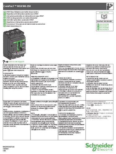 Schneider Electric C25F34V100 Leistungsschalter 1St.