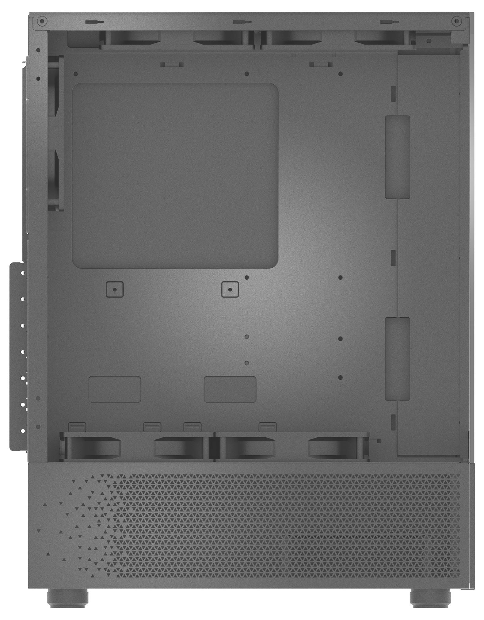 XPG INVADER X MINI Midi-Tower PC-Gehäuse Schwarz