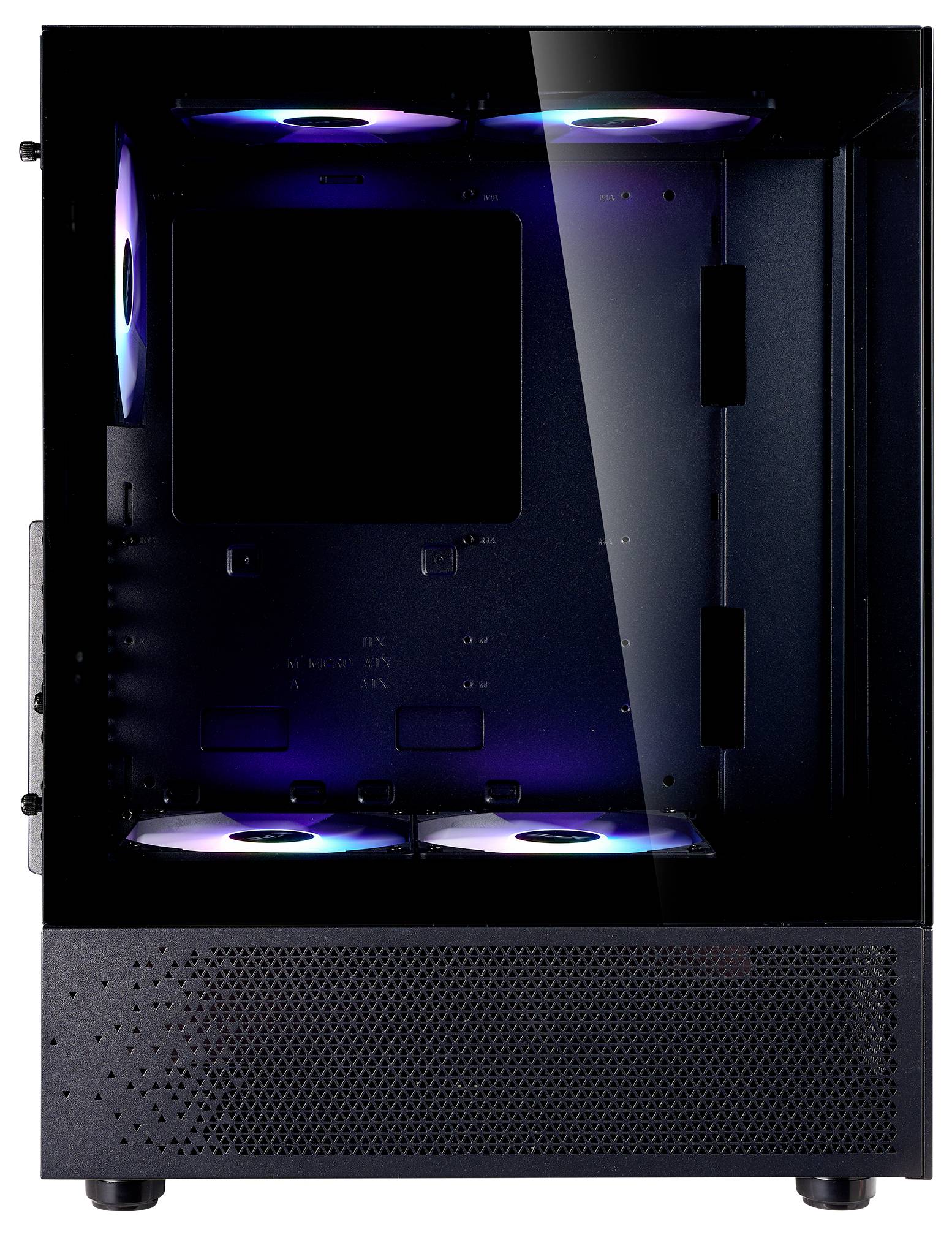 XPG INVADER X MINI Midi-Tower PC-Gehäuse Schwarz