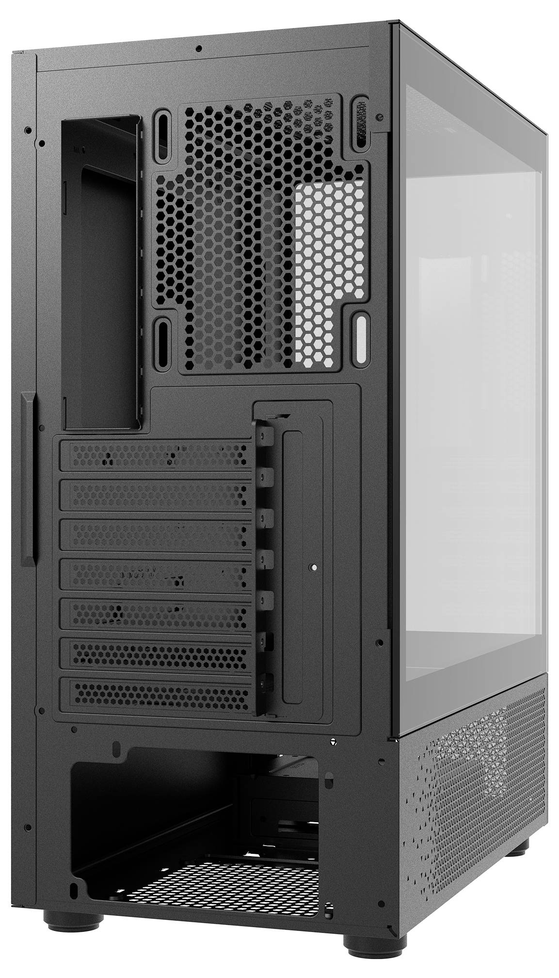 XPG INVADER X MINI Midi-Tower PC-Gehäuse Schwarz