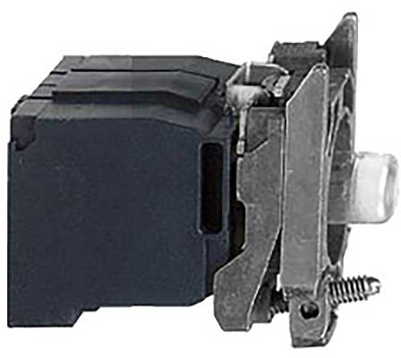 Ein elektrischer Schaltermechanismus in Nahaufnahme. Der Schalter besteht aus Metall und schwarzem Kunststoff, sichtbar sind Kontakte und Schrauben.