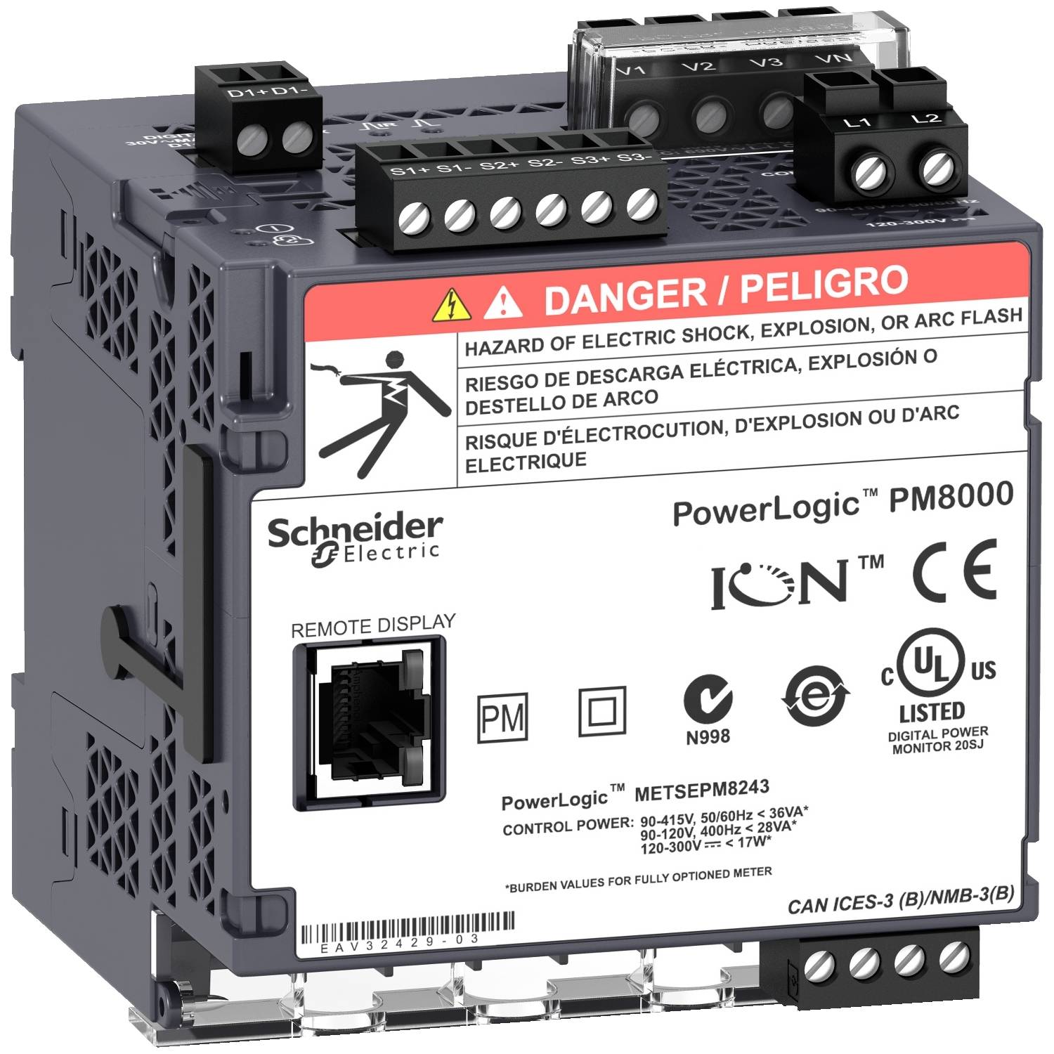 Schneider Electric METSEPM8213 E-Zähler 1St.