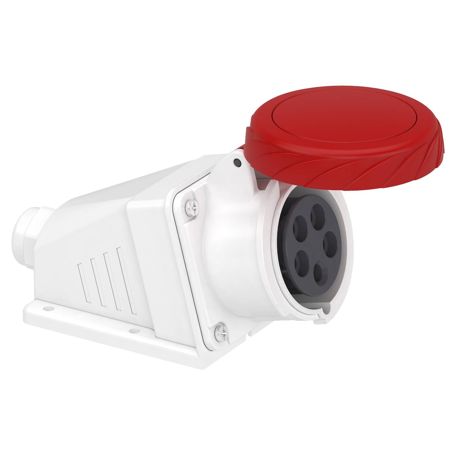 Schneider Electric PKF16W735 CEE Wandsteckdose 16A 6St.