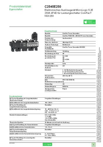 Schneider Electric C2545E250 Elektronikmodul