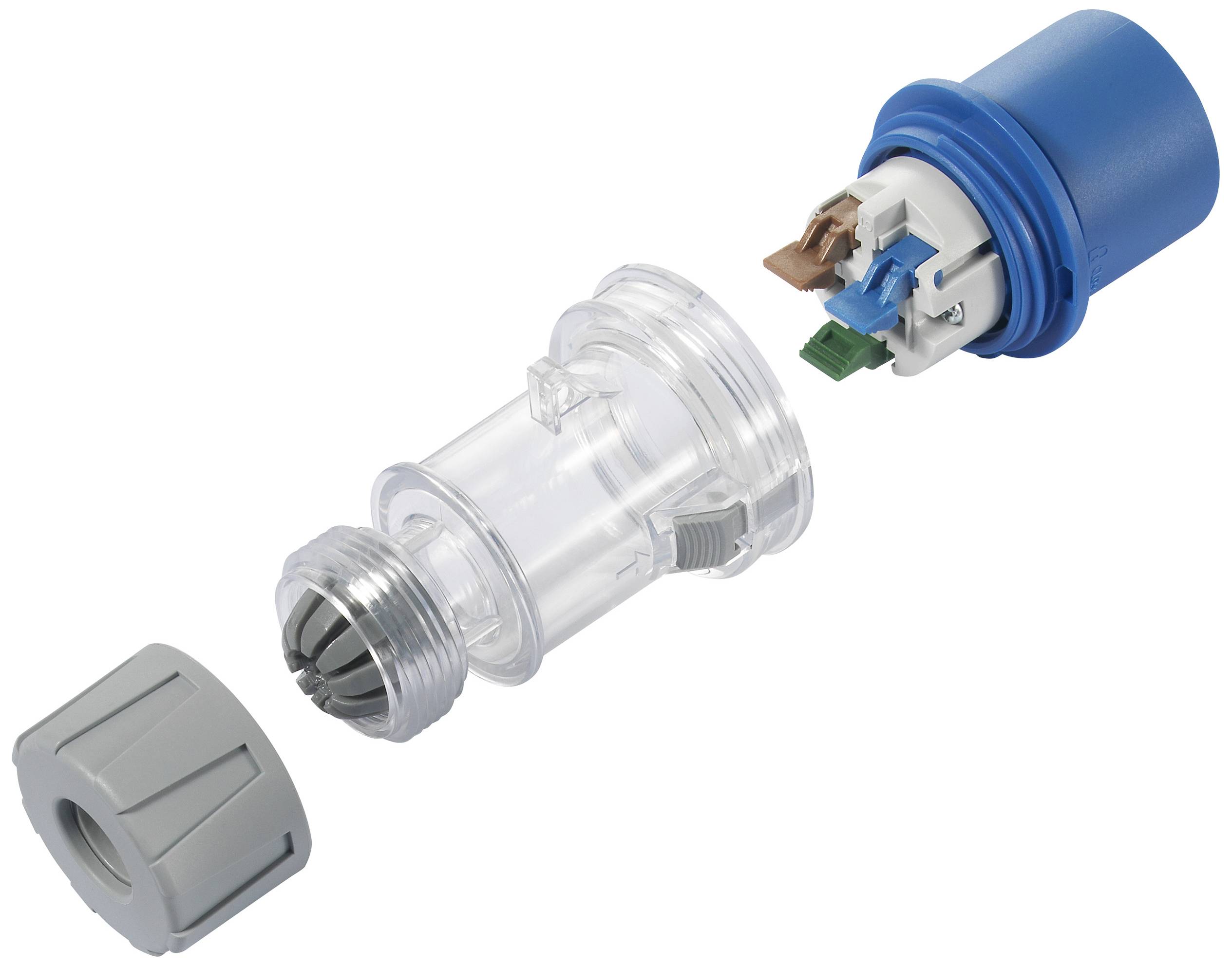 Sygonix SY-5871532 CEE-CARA Stecker 16A 3polig 230 V/AC 1St.