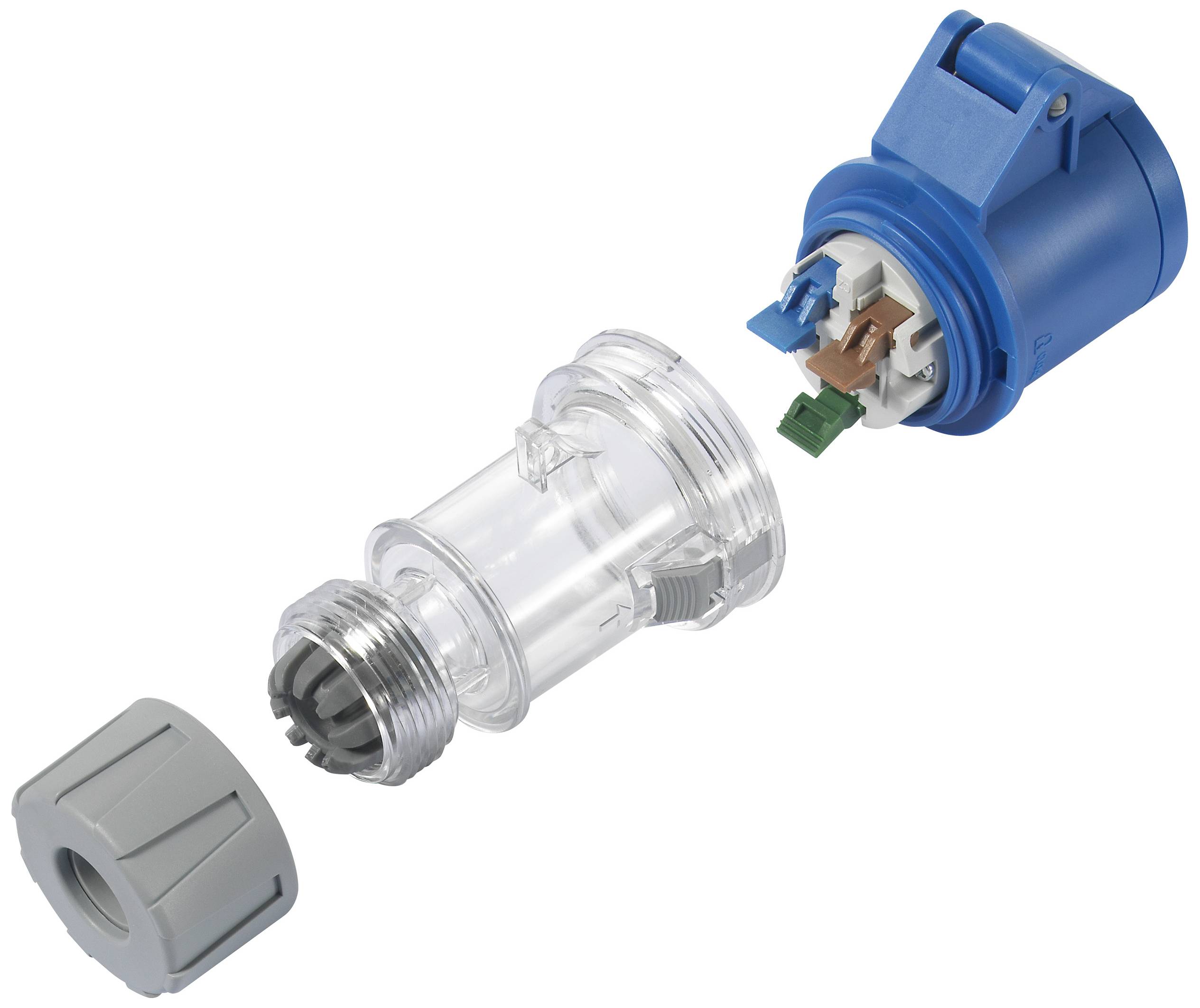 Sygonix SY-5871536 CEE-CARA Kupplung 16A 3polig 230 V/AC 1St.