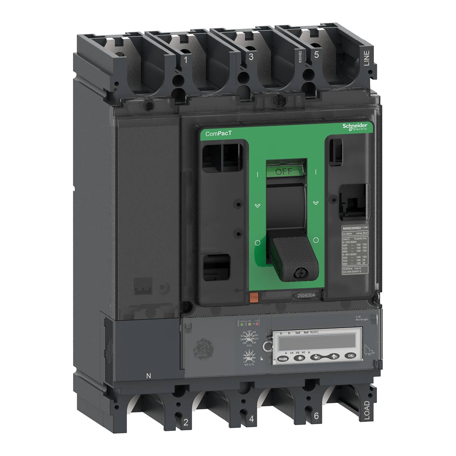 Schneider Electric C63W45E630 Leistungsschalter 1St.