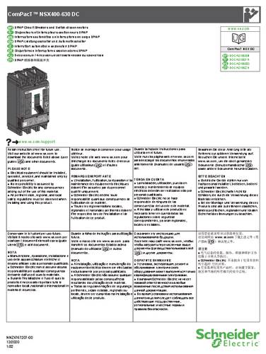 Schneider Electric C40S3TM400D Leistungsschalter 1St.