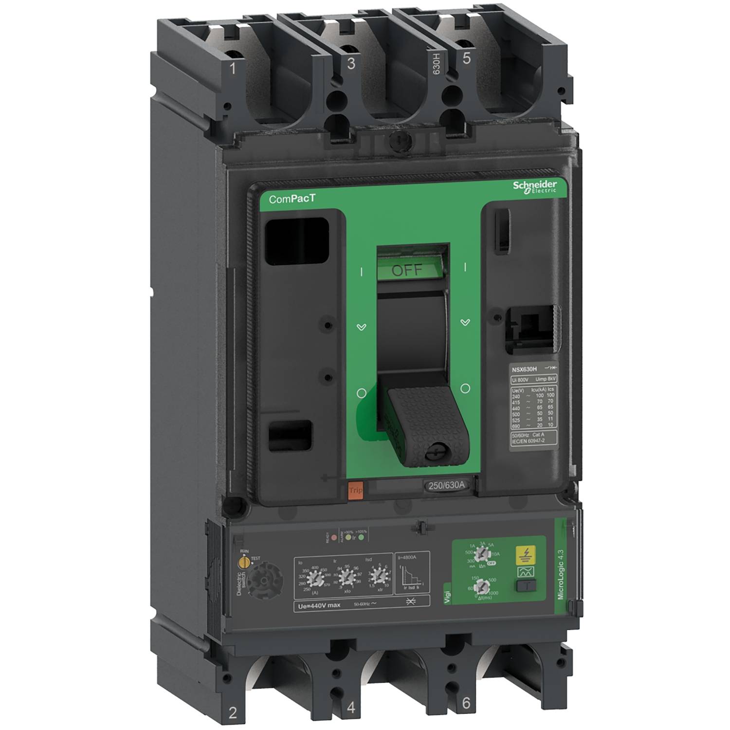 Schneider Electric C63H34V570 Leistungsschalter 1St.