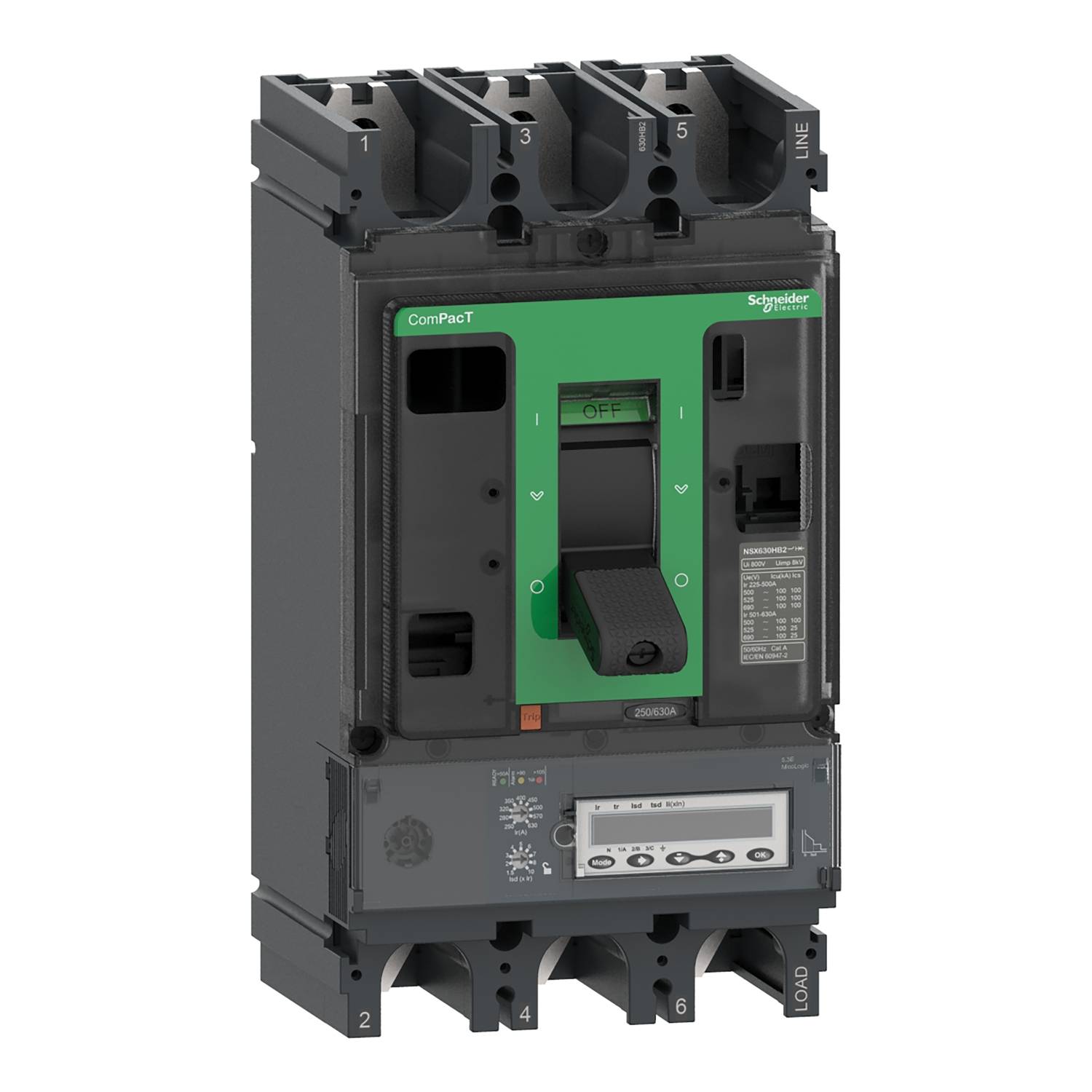 Schneider Electric C63R35E630 Leistungsschalter 1 St.