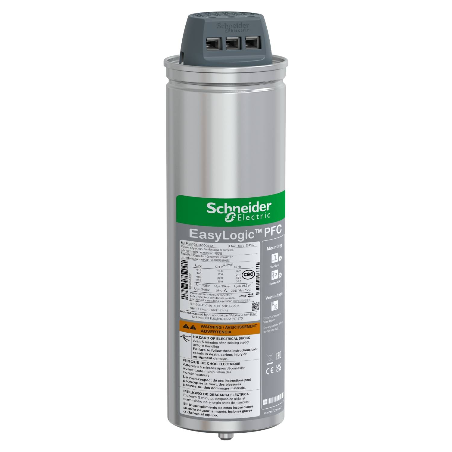 Schneider Electric 8 St. Folienkondensator