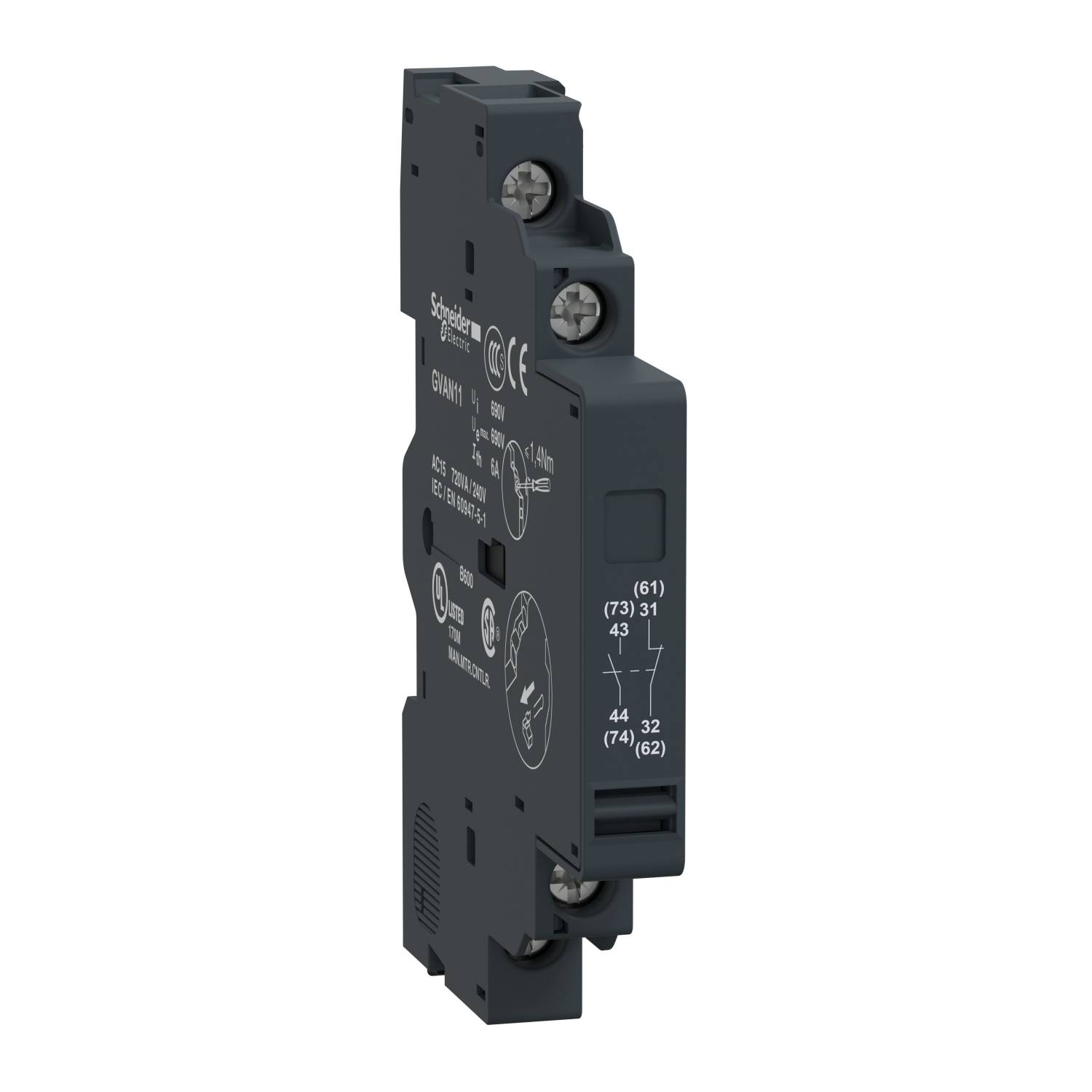 Schneider Electric GVAN11TQ Hilfsschalter 20St.