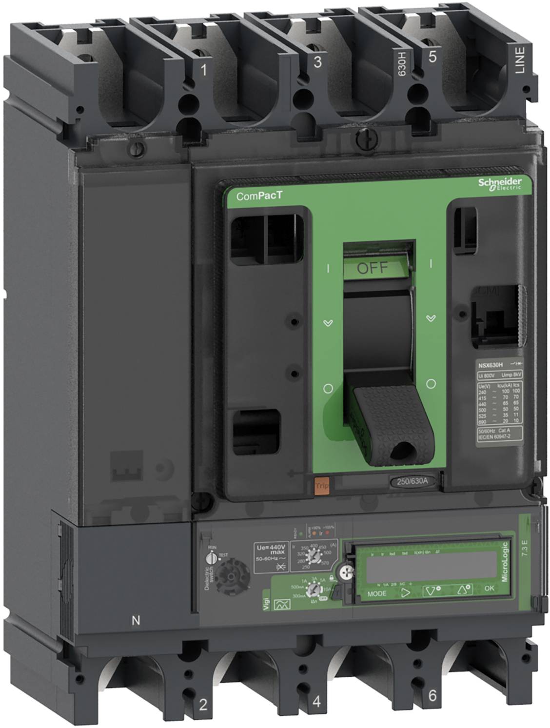 Schneider Electric C40N47E400 Leistungsschalter 1 St.