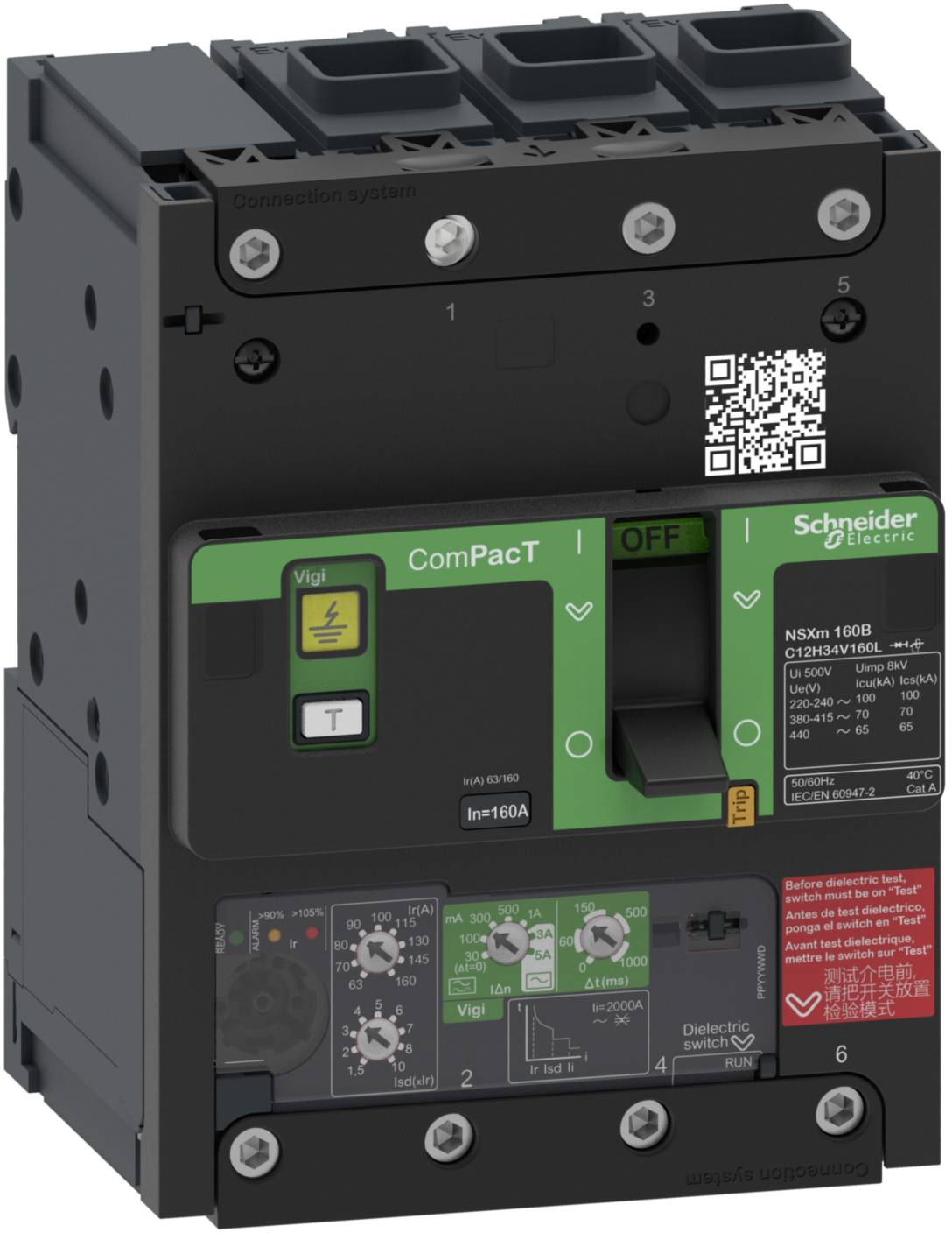 Schneider Electric C12N34V160L Leistungsschalter 1 St.