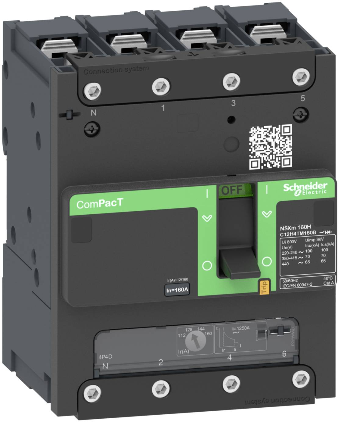 Schneider Electric C12N6TM160B Leistungsschalter 1St.