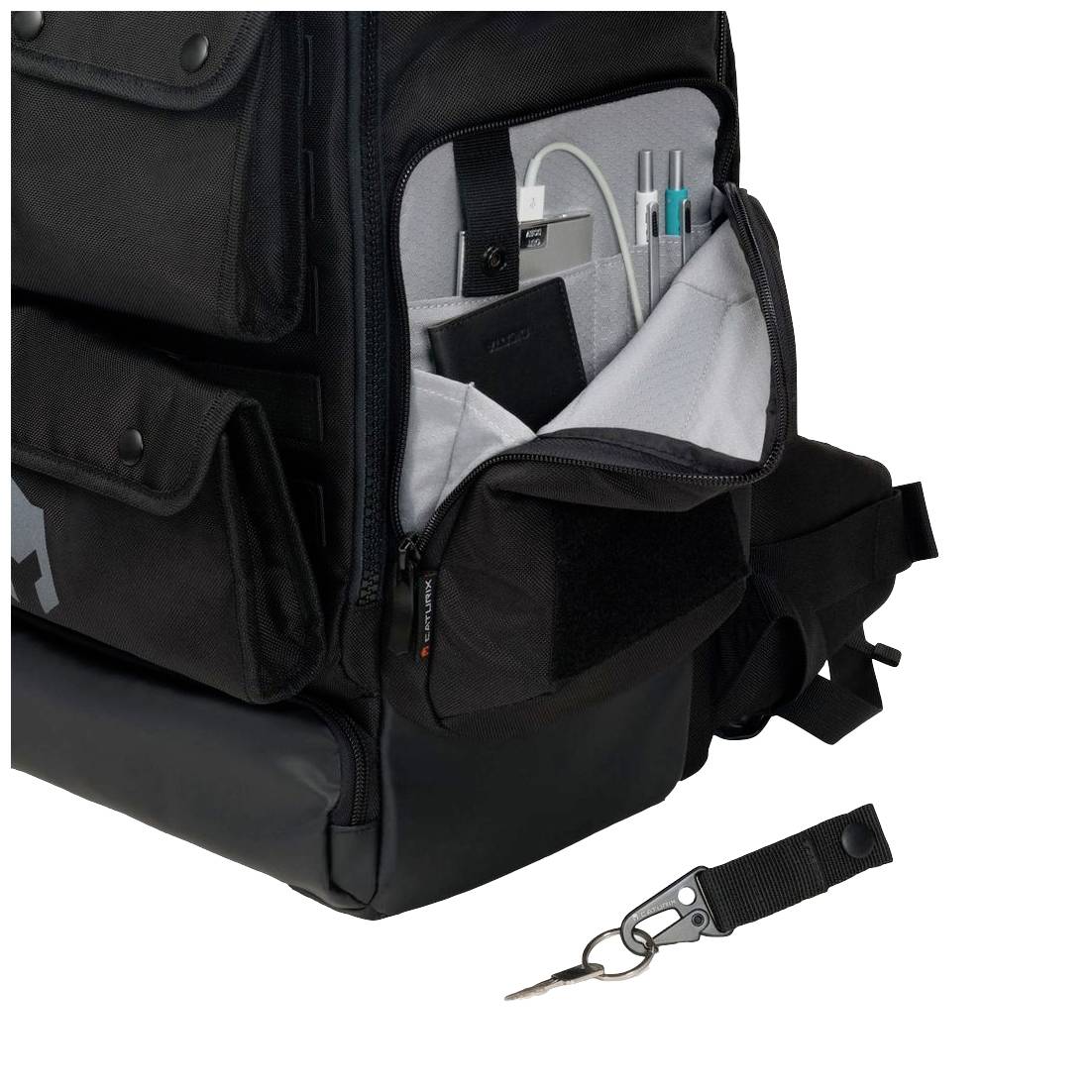 Dicota Notebook Rucksack CATURIX DECISIUN Passend für maximal: 38,1 cm (15") Schwarz