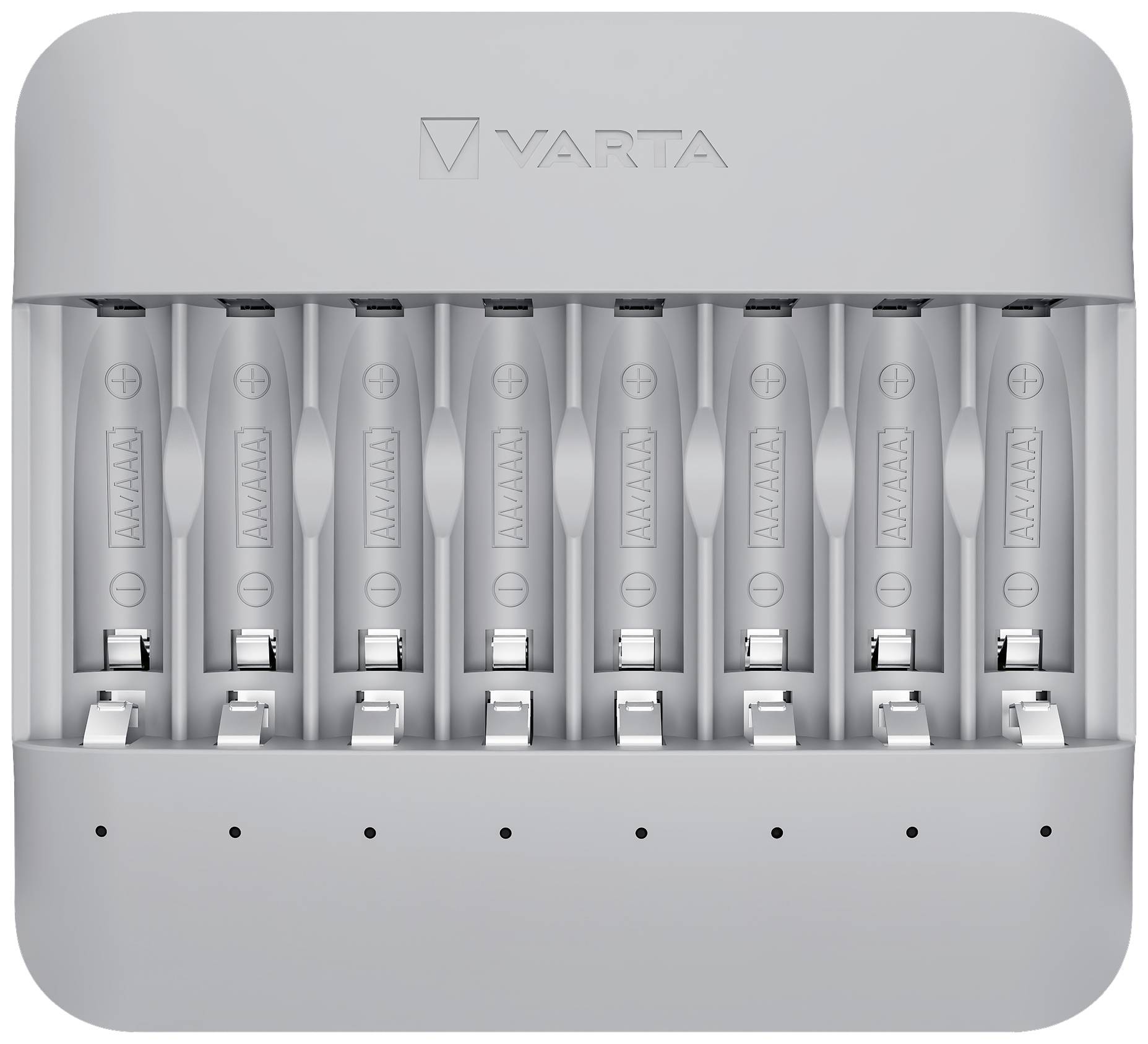 Varta Eco Charger Multi Rundzellen-Ladegerät NiMH Micro (AAA), Mignon (AA)
