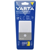 Varta 16634101421 Motion Sensor Outdoor Light LED Camping-Leuchte 40lm batteriebetrieben 60g Grau Varta 16634101421 Motion Sensor Outdoor Light LED Camping-Leuchte 40lm batteriebetrieben 60g Grau