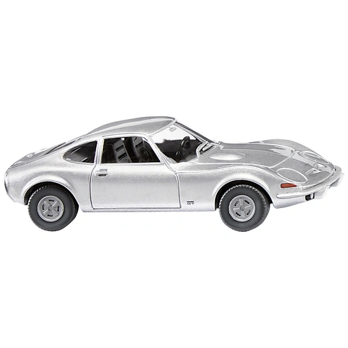 Wiking 0804 10 H0 PKW Modell Opel GT, silber-metallic Wiking 0804 10 H0 PKW Modell Opel GT, silber-metallic