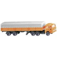 Wiking 0956 11 N LKW Modell Magirus Deutz Pritschensattelzug, orange Wiking 0956 11 N LKW Modell Magirus Deutz Pritschensattelzug, orange