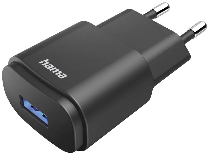 Hama USB Ladegerät 6 W 1x USB-A Schwarz Innenbereich