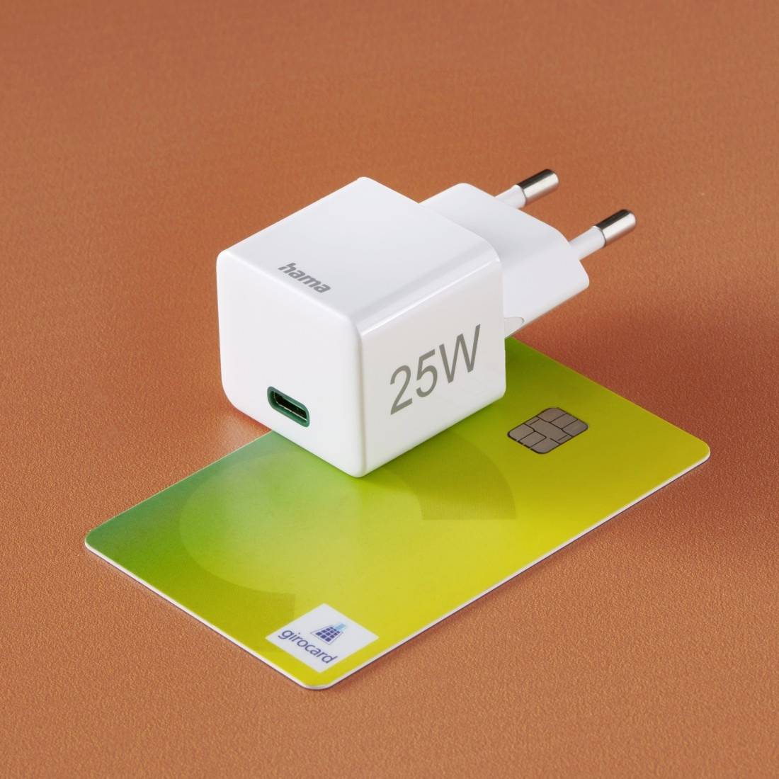 Hama USB Ladegerät 25 W USB-C® Weiß Innenbereich, Steckdose