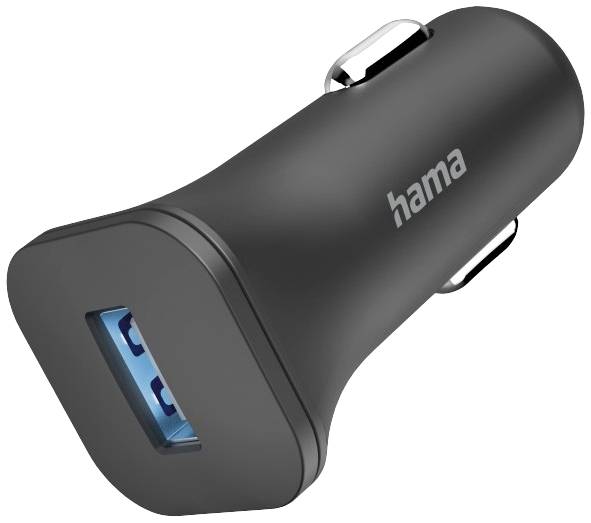 Hama Car Charger 6W USB Ladegerät 6W 1x USB-A Schwarz KFZ, LKW