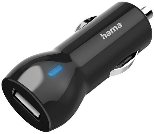 Hama Car Charger 12W USB-Ladegerät 12W KFZ, LKW Ausgangsstrom (max.) 2400mA Anzahl Ausgänge: 1 x U