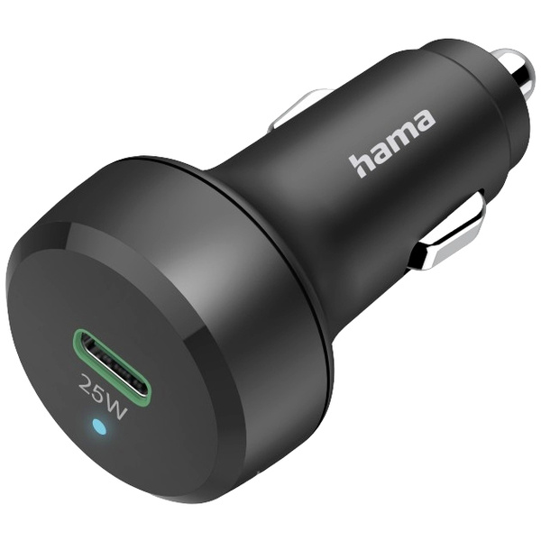 Hama Car Charger 25W USB-Ladegerät 25 W KFZ, LKW Ausgangsstrom (max.) 3000 mA Anzahl Ausgänge: 1 x