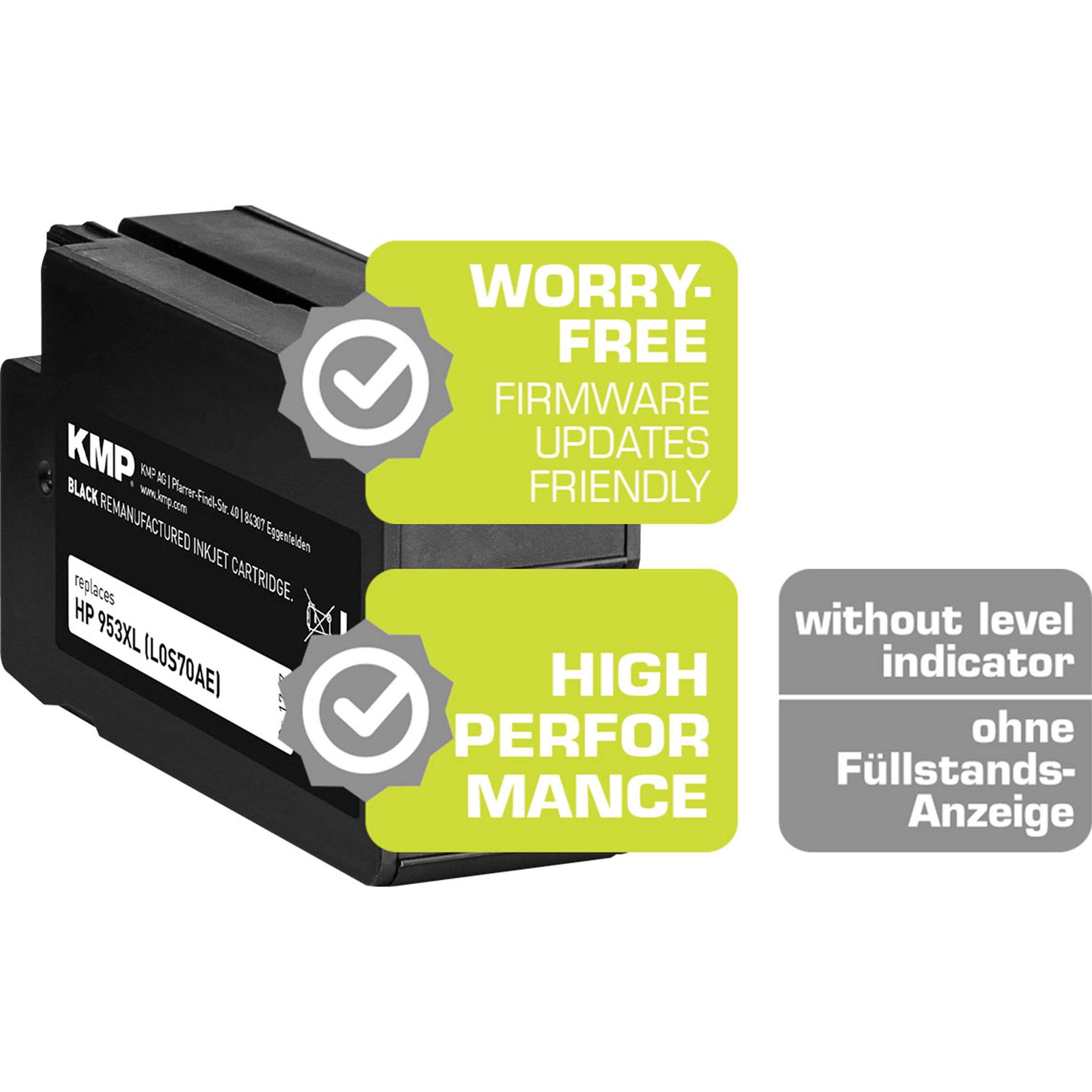 Xvantage Druckerpatrone ersetzt HP 953XL, L0S70AE Kompatibel Schwarz 1747,4081