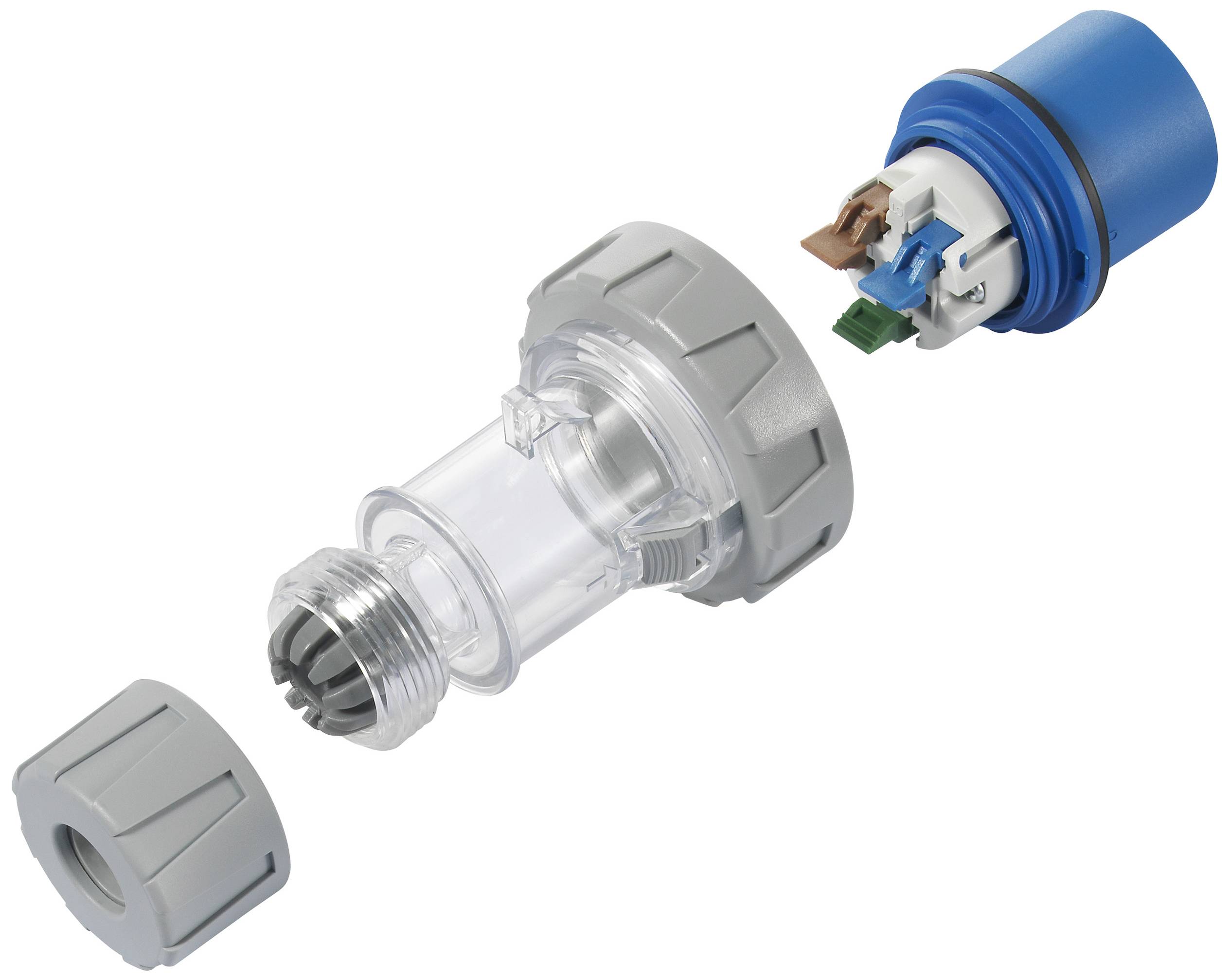 Sygonix SY-5873148 CEE-CARA Stecker 16 A 3polig 230 V/AC 1 St.