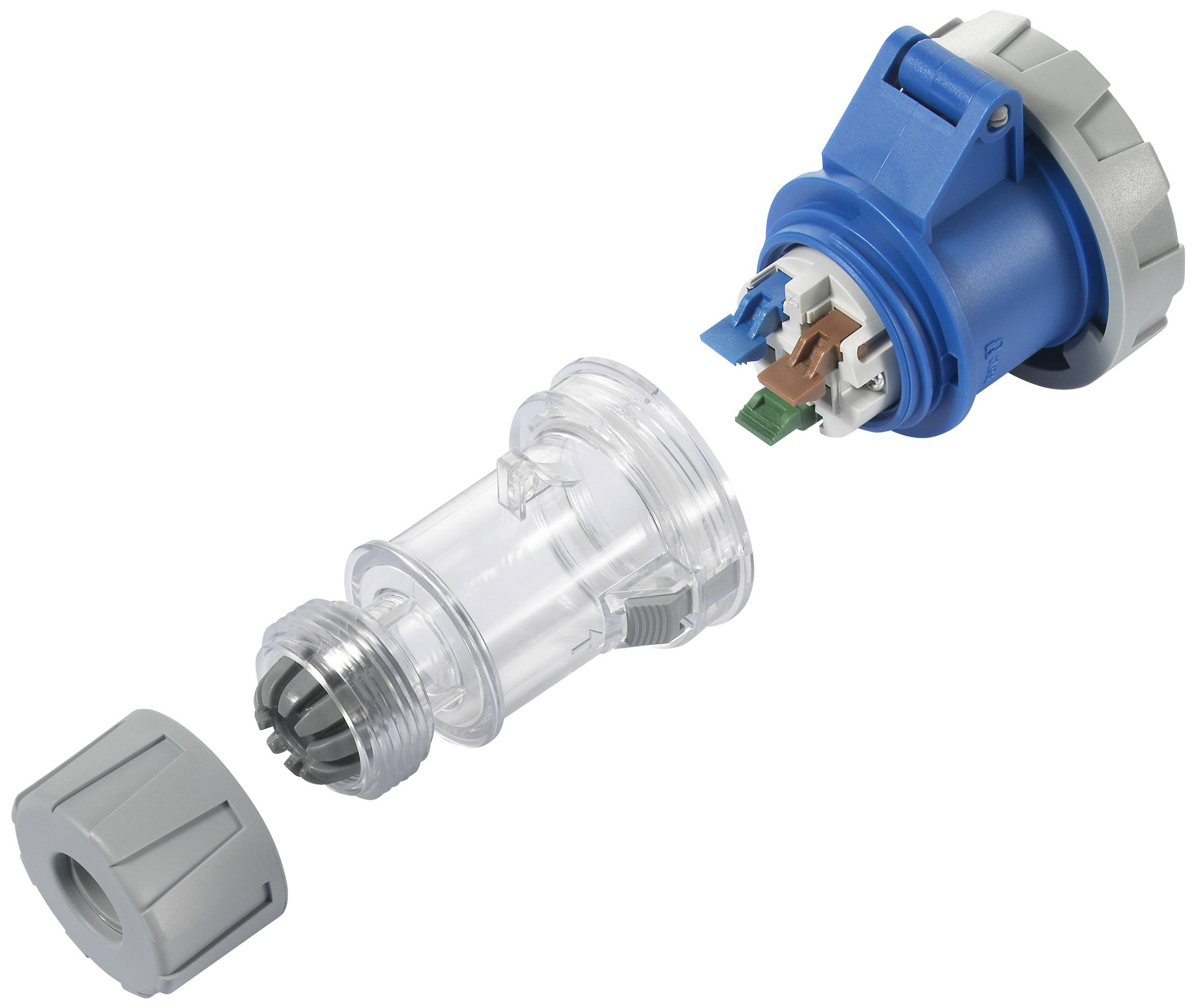 Sygonix SY-5873152 CEE-CARA Kupplung 16A 3polig 230 V/AC 1St.