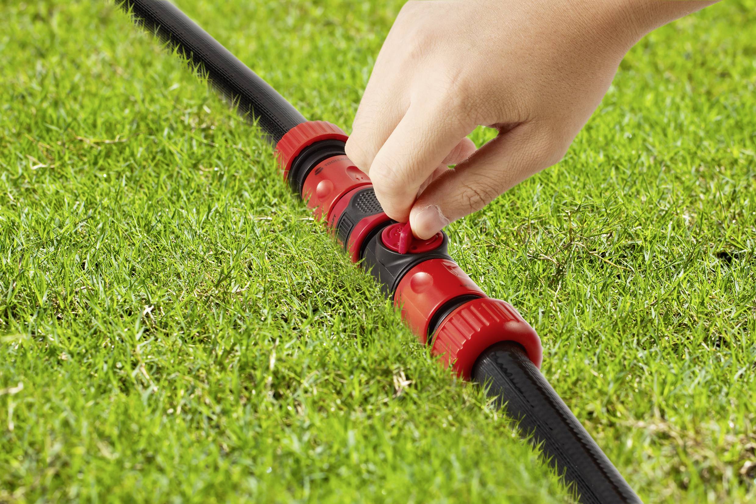 TOOLCRAFT TO-8809740 Kunststoff Kupplung Steckkupplung mit Regulierventil