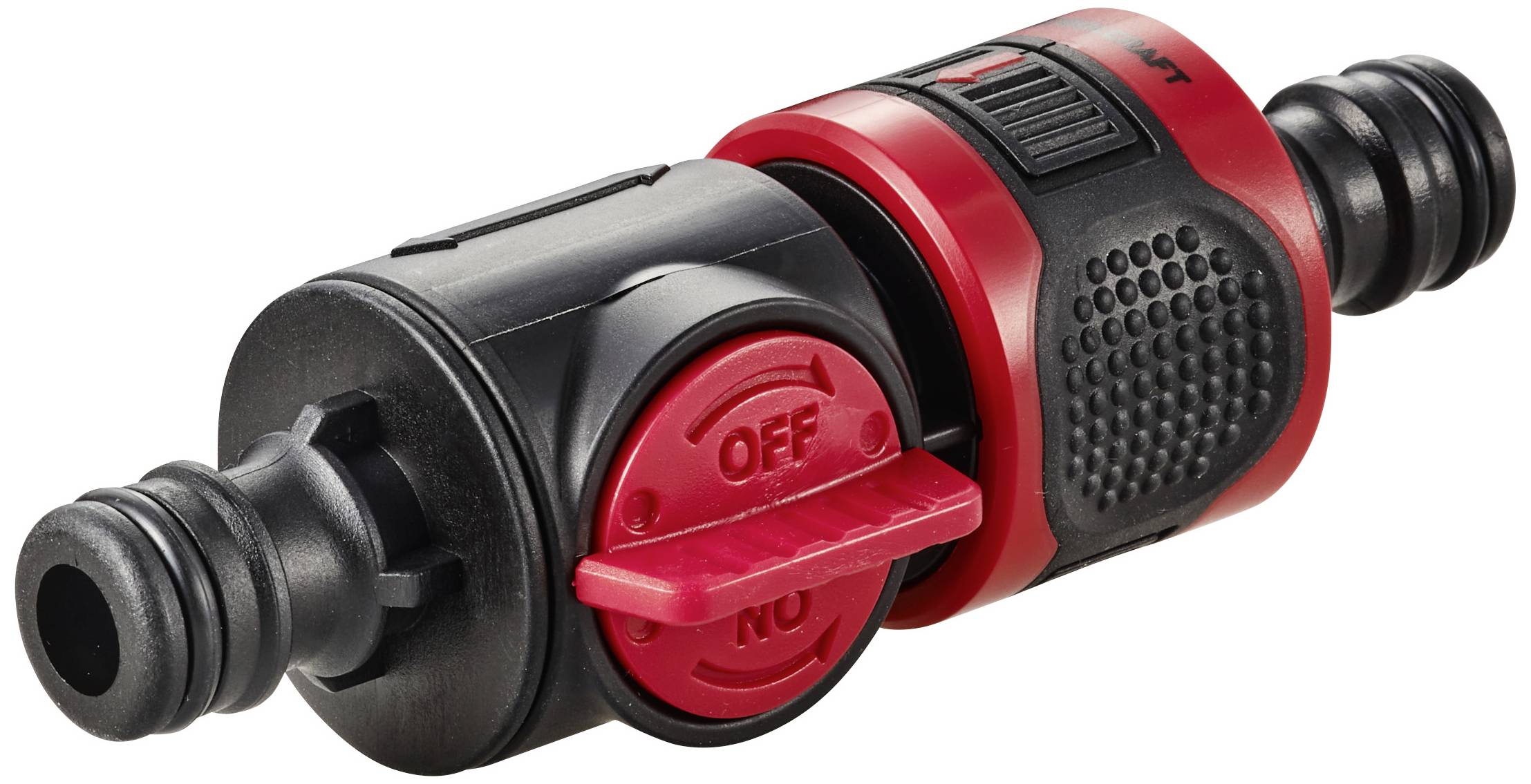 TOOLCRAFT TO-8809740 Kunststoff Kupplung Steckkupplung mit Regulierventil