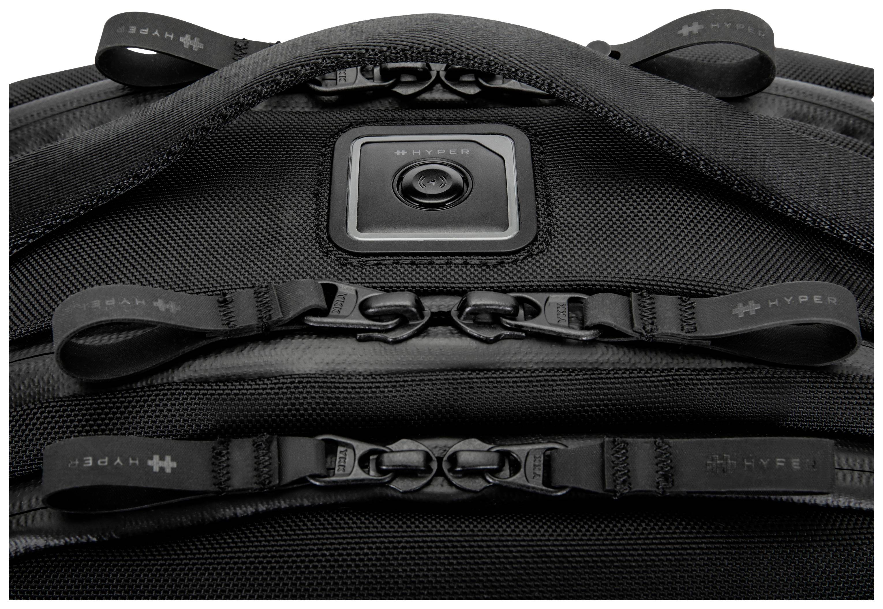 HYPER Notebook Rucksack HyperPack Pro Passend für maximal: 40,6 cm (16") Schwarz