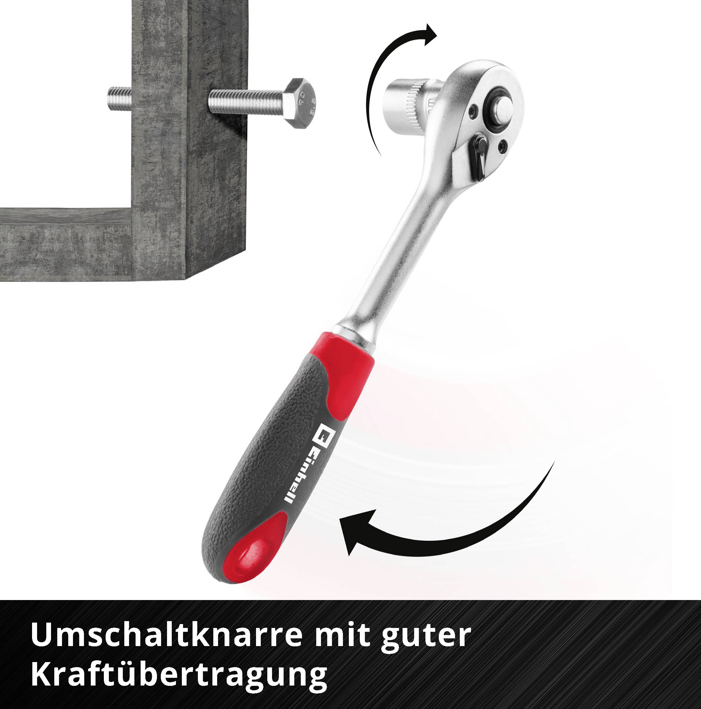 Einhell Steckschlüssel-Bit-Einsatz-Set 1/4" 37teilig 109022