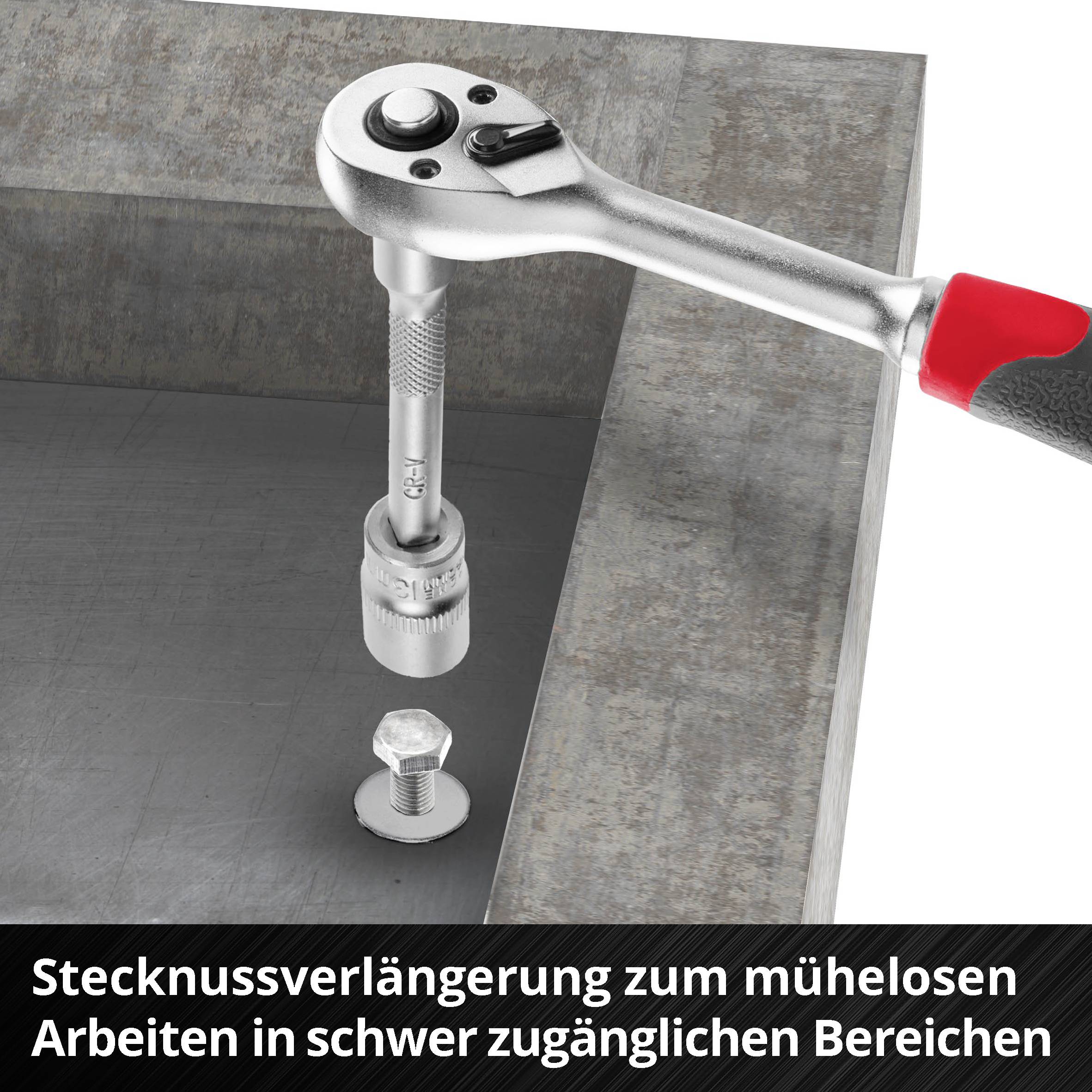 Einhell Steckschlüssel-Bit-Einsatz-Set 1/4" 37teilig 109022