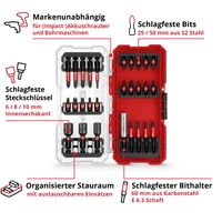 Einhell 108703 Bit-Set 28teilig Einhell 108703 Bit-Set 28teilig