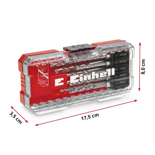 Einhell 108723 Metall-Spiralbohrer-Set 10teilig 2 mm, 2.5 mm, 3 mm, 3.5 mm, 4 mm, 4.5 mm, 5 mm, 5.5 mm, 6 mm, 6.5mm 1 Set Einhell 108723 Metall-Spiralbohrer-Set 10teilig 2 mm, 2.5 mm, 3 mm, 3.5 mm, 4 mm, 4.5 mm, 5 mm, 5.5 mm, 6 mm, 6.5mm 1 Set