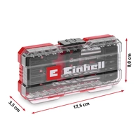 Einhell Steckschlüssel-Bit-Einsatz-Set 1/4" (6.3 mm) 18teilig 108709 Einhell Steckschlüssel-Bit-Einsatz-Set 1/4" (6.3 mm) 18teilig 108709