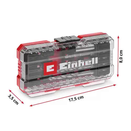Einhell Steckschlüssel-Bit-Einsatz-Set 1/4" (6.3 mm) 18teilig 108709 Einhell Steckschlüssel-Bit-Einsatz-Set 1/4" (6.3 mm) 18teilig 108709