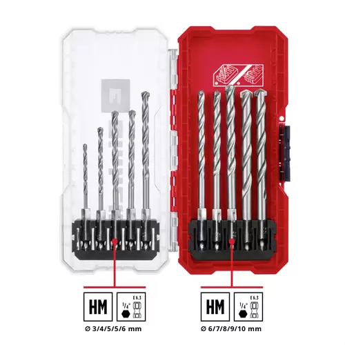 Einhell 108743 Werkzeugstahl Stein-Spiralbohrer-Set 10teilig 3 mm, 4 mm, 5 mm, 6 mm, 7 mm, 8 mm, 9 mm, 10mm 1 Set Einhell 108743 Werkzeugstahl Stein-Spiralbohrer-Set 10teilig 3 mm, 4 mm, 5 mm, 6 mm, 7 mm, 8 mm, 9 mm, 10mm 1 Set