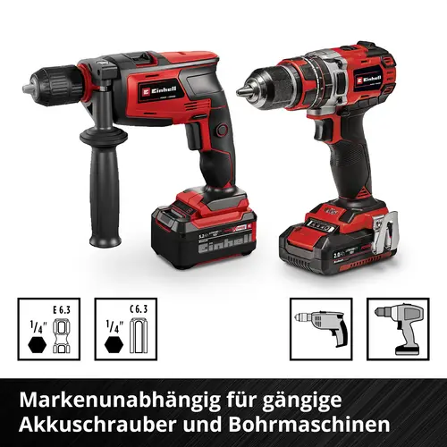 Einhell 108743 Werkzeugstahl Stein-Spiralbohrer-Set 10teilig 3 mm, 4 mm, 5 mm, 6 mm, 7 mm, 8 mm, 9 mm, 10mm 1 Set Einhell 108743 Werkzeugstahl Stein-Spiralbohrer-Set 10teilig 3 mm, 4 mm, 5 mm, 6 mm, 7 mm, 8 mm, 9 mm, 10mm 1 Set