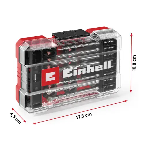 Einhell 108763 39teilig Bohrer- und Bit-Sortiment Einhell 108763 39teilig Bohrer- und Bit-Sortiment