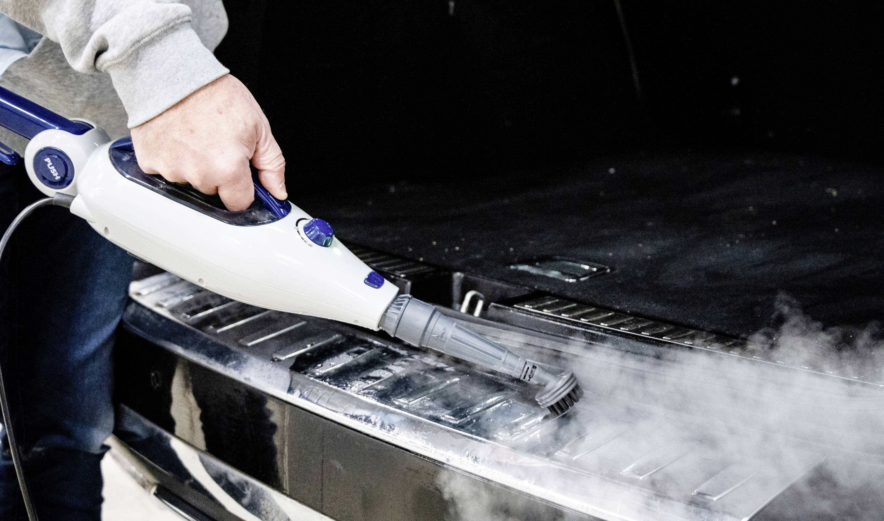 Dirt Devil Dampfreiniger DD7004 Weiß-Blau